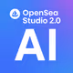 Opensea studio 2.0 with AI