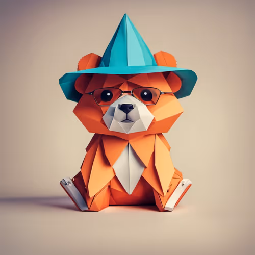 Origami Bears