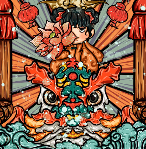 #OriginalIllustration*Ancient Town Series#