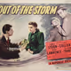 Vintage NFT collection Lobby card "Out of the storm"  1948