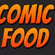 comic style food
