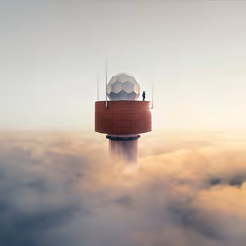 Over the Fog it feels like Heaven - old