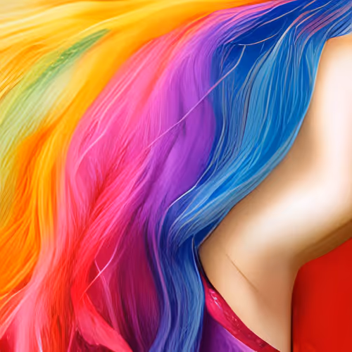 Oversaturated colors