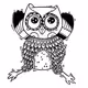 Owl Doodle #01 - old