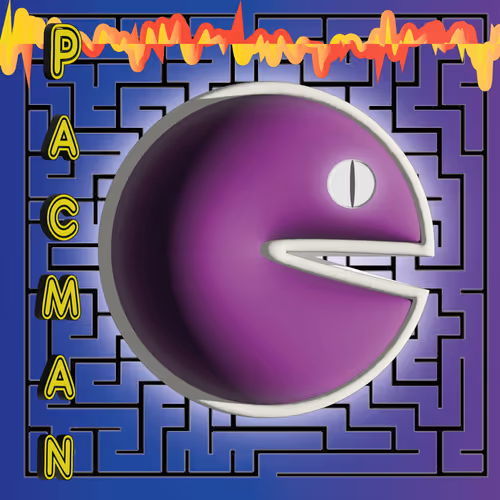 Pacman in Cosmos