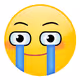 Pained emoji