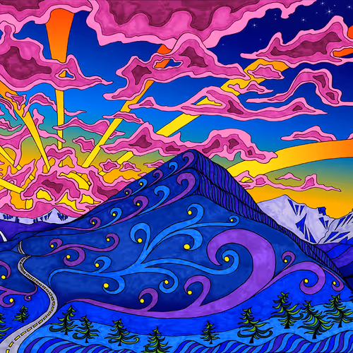 Painted Projects of Past Memories with Mt Meru