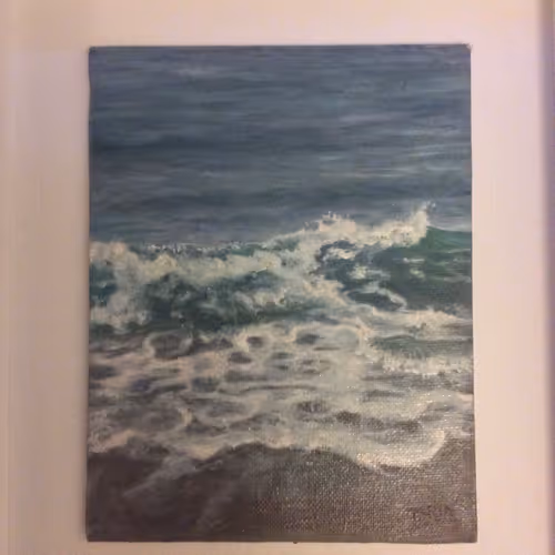 Painting of the Mediterranean Sea