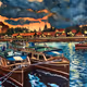 Paintings by Bernardo Galmarini - old