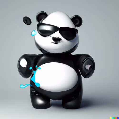 PANDA BLUE - old