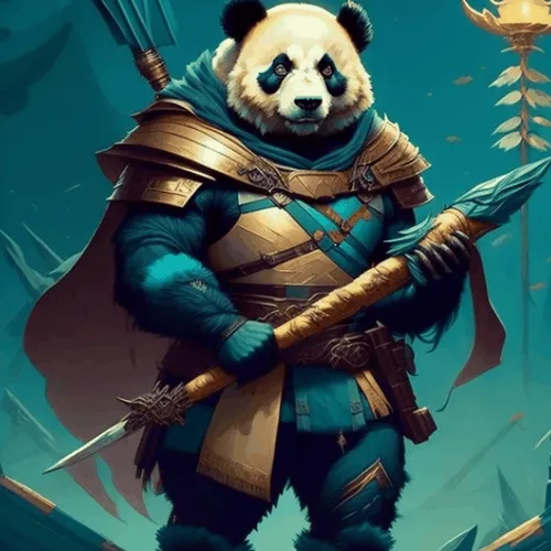 Warrior Panda