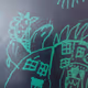 Parietal art sketch
