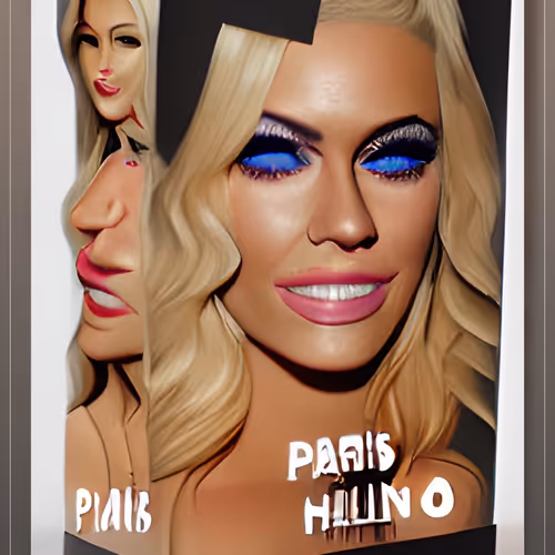 Paris Hilton in a Box