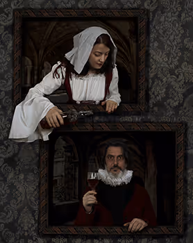 Party at the museum - old