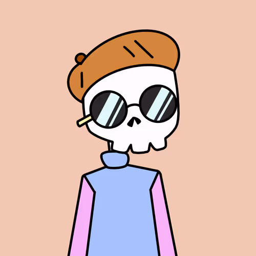 Pastel Skeletons - old