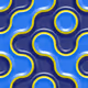 Pattern Blue N Yellow