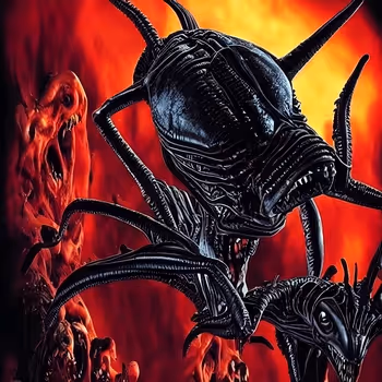 Digital art by Pierpaolo Beretta - Aliens