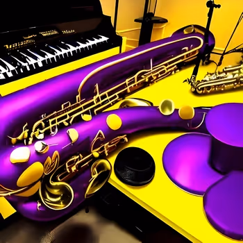 Digital art by Pierpaolo Beretta - Music