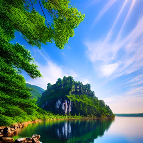 Peace and beauty of life