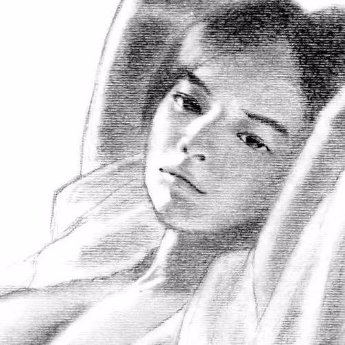 Pencil Figure Drawing Art Works