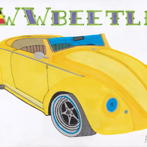 Drawings Cars and planes