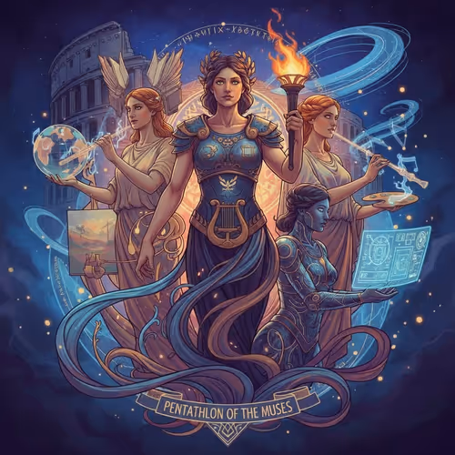 Pentathlon of the Muses:  A modern revival of an ancient celebration.