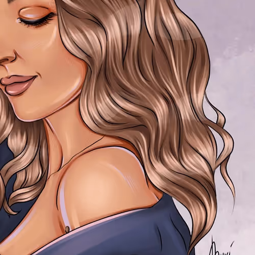 People drawn in Procreate - old