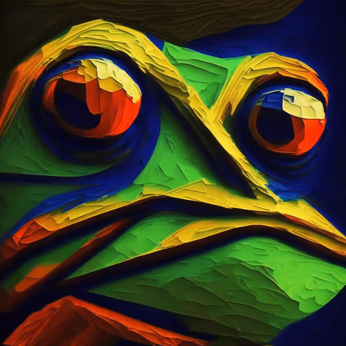 PEPE ABSTRACT OIL
