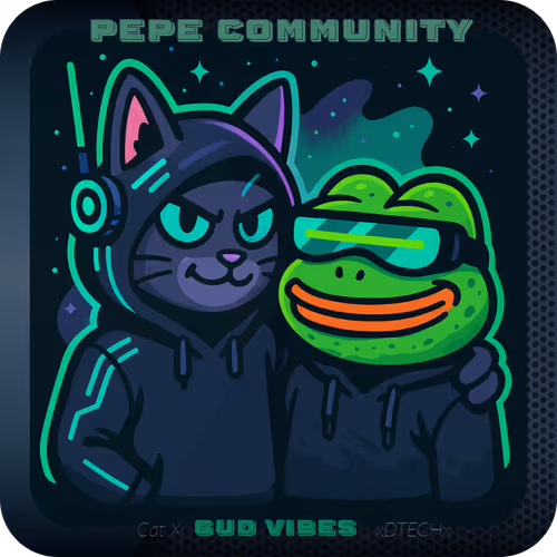 Pepe Community Gud Vibes on Base
