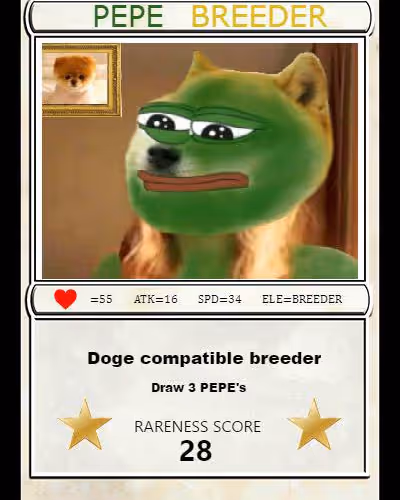 PEPEBREEDER | Series 2 Card 9