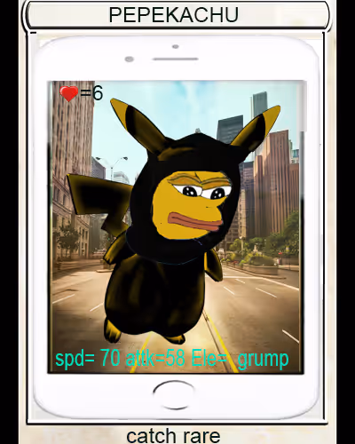 PEPEKACHU | Series 1 Card 33