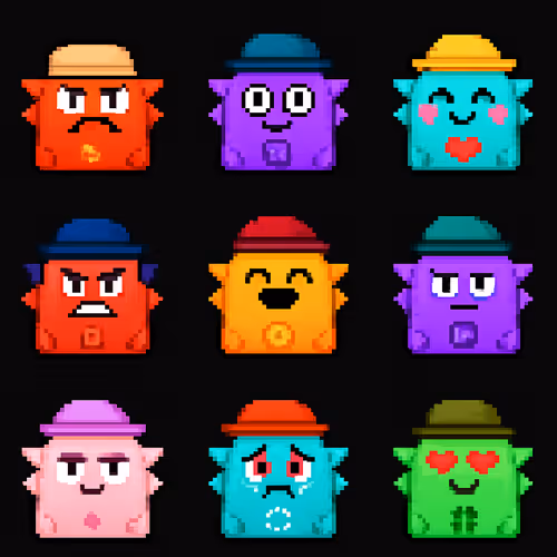 Pexelians - Pixel Lifeforms Beyond the Chain