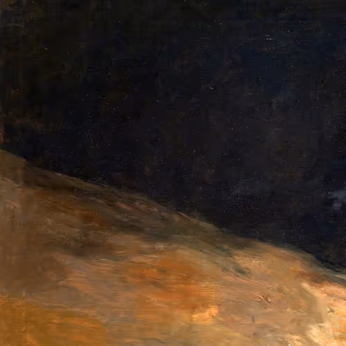 Pieces of painting - old