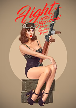 Pin Up Line Poster 1