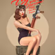 Pin Up Line Poster 1