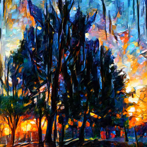 pine and cherry buds