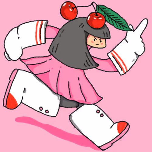 Pink Cherry Princess - old