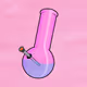 Pink Crypto Bong - old