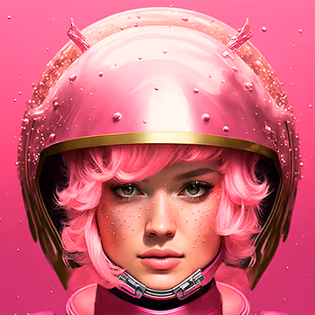 Pink (Neptune Glitter Ball Series)