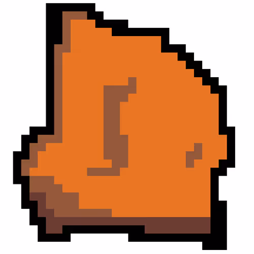 Pixalated Ether Gold Rocks - old