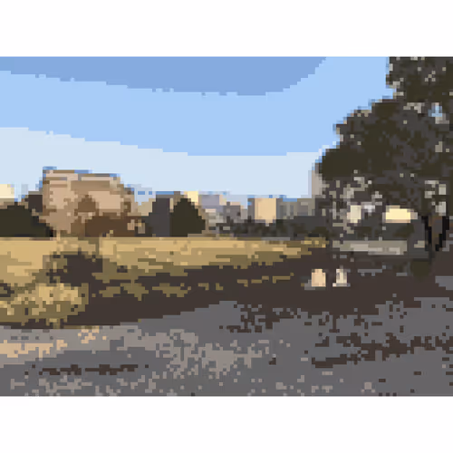 Pixcel Landscape
