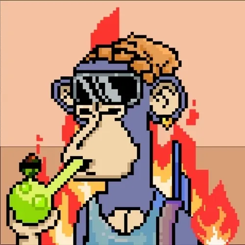 Pixel Apes OnFire