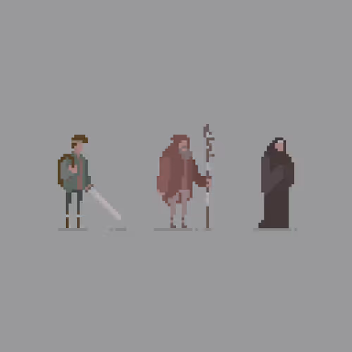 PIXEL ART CHARACTER WORLD