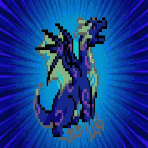 pixel art dragon collection
