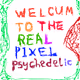 Pixel Art Psychedelic