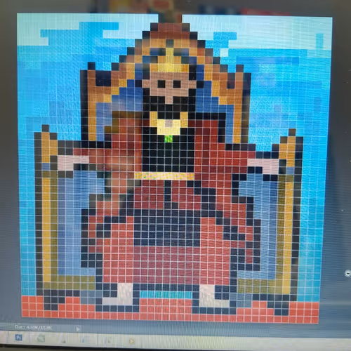 Pixel Art Royal Chaaracter