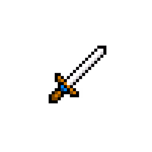Pixel Art Sword