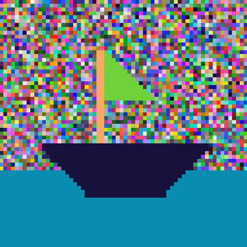 Pixel Boat