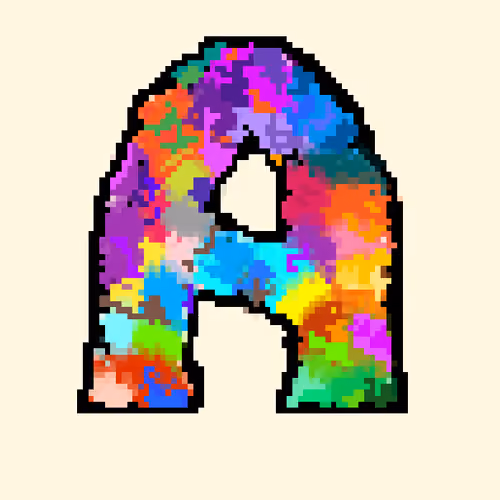 Pixel Colorfull Art - old