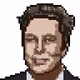 Pixel Elon Musk - old